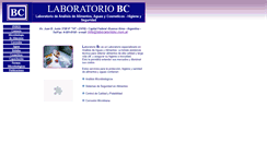 Desktop Screenshot of laboratoriobc.com.ar